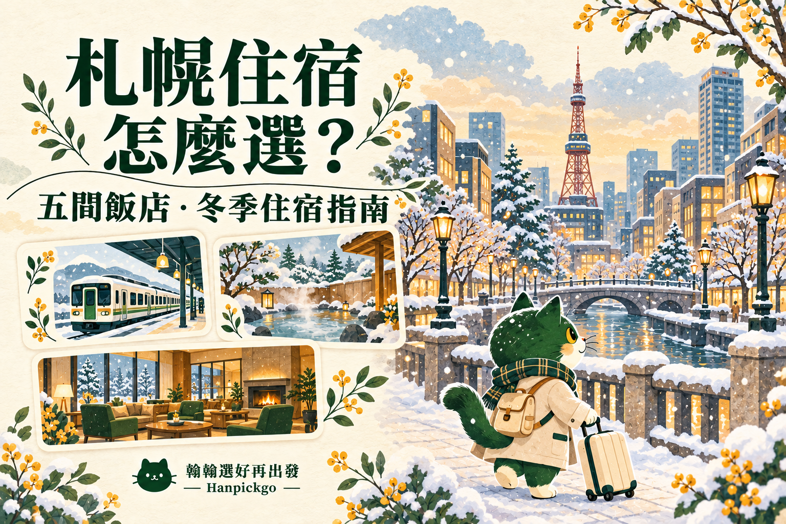 札幌五間住宿比較主題首圖